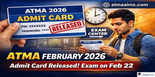 ATMA Feb 2026 Session Admit Card Released at atmaaims.com; Exam on February 22